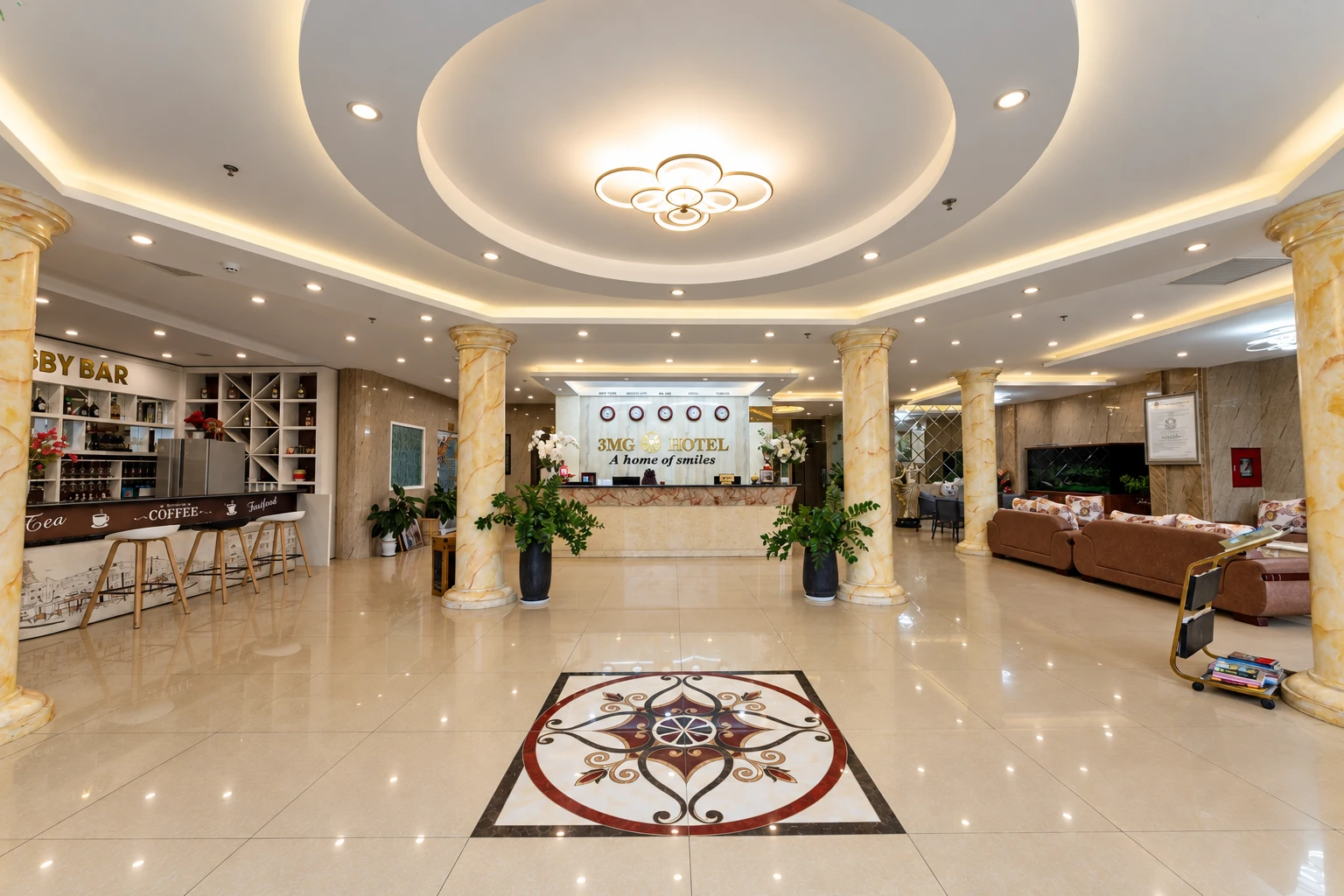 Không gian sảnh 3MG Lakeside Hotel